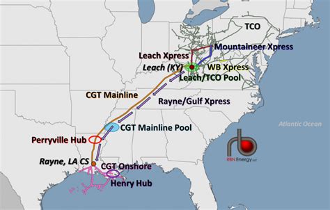 Marcellusutica Gas Heads To Gulf Coast To Feed Lng Export Beast