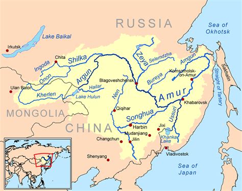 Amur River Basin Amur River River Basin River