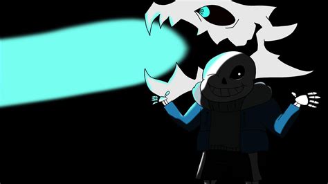 Sans And The Blaster Undertale