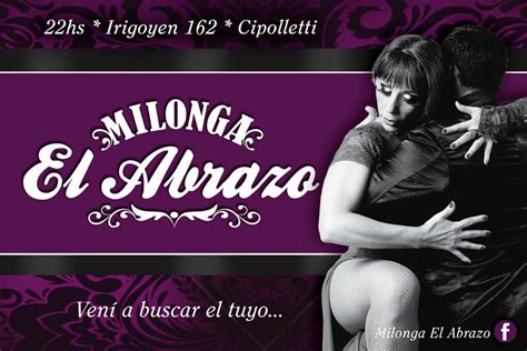 Milonga Mensual El Abrazo Laura Sidera Tango En Neuquen