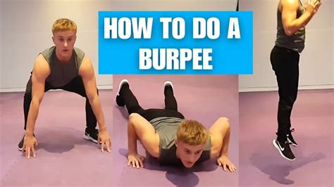 Burpees For Beginners Step By Step Guide Youtube