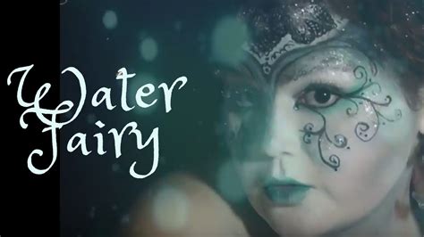 Water Fairy Goddess Makeup Blue Fairy Makeup Look Youtube