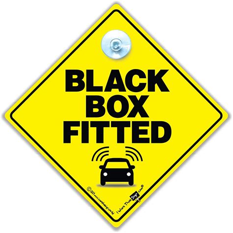 Iwantthatsign Com Black Box Fitted Car Sign Black Box Sign Suction
