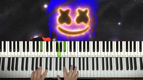 Juice Wrld Ft Marshmello Come And Go Piano Tutorial Lesson Youtube