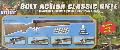 Bolt Action Classic Toy Rifle Bronze Wing Australia Online Store
