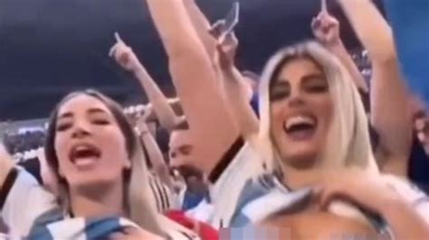 Topless Argentina Fan Says Shes Fled To Europe As She Posts New Insta