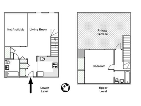 New York Apartment 1 Bedroom Duplex Apartment Rental In Bushwick