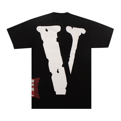 Vlone X Nav Dead Short Sleeve T Shirt Black Vlone 1020