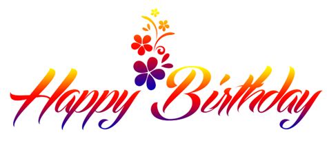 Happy Birthday Font Png Jenelle Hornsby
