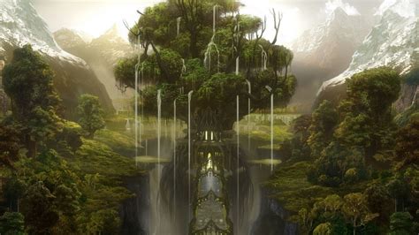 Tree Of Life Fantasy World Wallpaper 1920x1080 553867