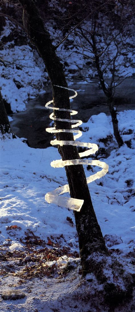 Andy Goldsworthy Horticulture Landearth Art Pinterest