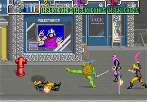Teenage Mutant Ninja Turtles The Arcade Game 1989