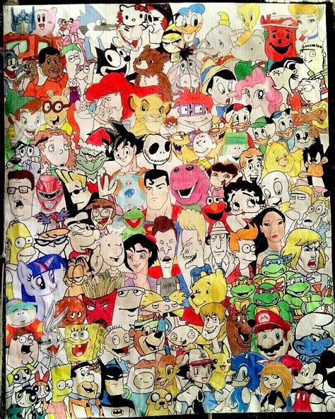 My Favorite Cartoon Characters Of All Time By