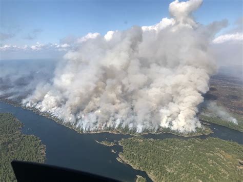 Parry Sound 33 Forest Fire Is 7651 Hectares In Size