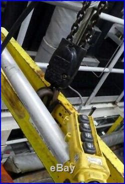 Cm Lodestar Ton Electric Chain Hoist With Motorized Trolley Lift