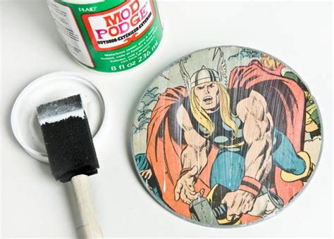 Your Superhero Dad Will Love These Comic Book Coasters Orange County