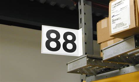 Warehouse Aisle Signs Custom Aisle Sign Solutions Camcode