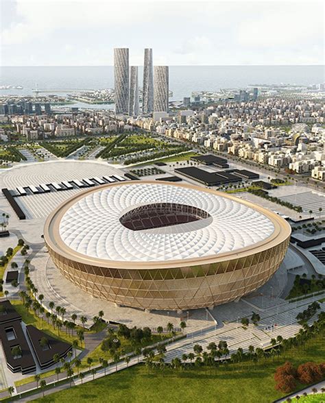 Estadios De Qatar 2022 Lusail Iconic Stadium Arquin Tpolis Aria Art