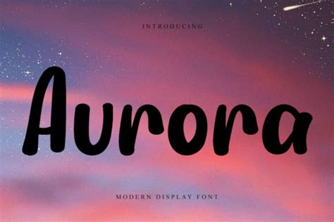 Aurora Font By Inermedia Studio · Creative Fabrica