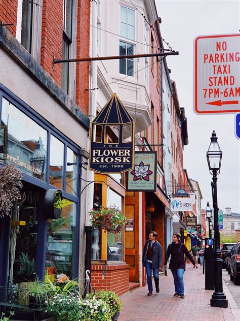 Portsmouth, new hampshire flower delivery. Streets of Portsmouth, NH - Flower Kiosk store front ...