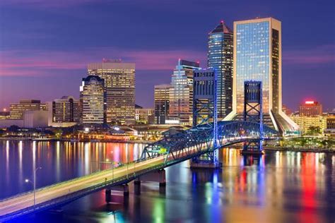 Jacksonville Florida Usa Downtown City Skyline Photographic Print By