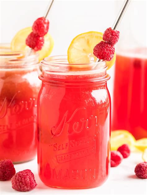 Fresh Raspberry Lemonade Recipe Fireflies And Mud Pies