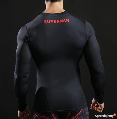 Koszulka Termoaktywna Rashguard Na Si Ownie Superman Roz Xl Jaworzno Sprzedajemy Pl