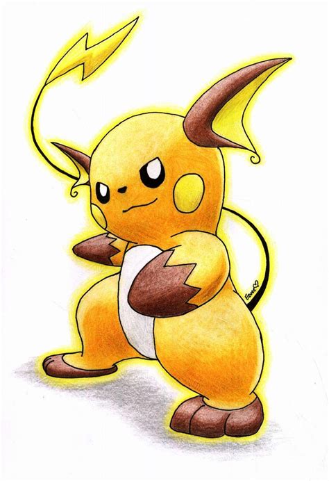 Raichu Pokémon Fan Art 21626756 Fanpop