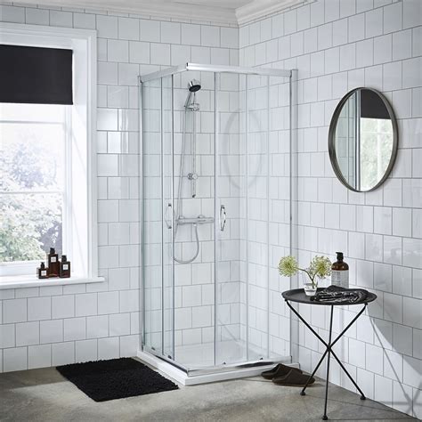 Plus, the continuation of the tile floor without a shower lip helps a lot. The Best Shower Enclosures for Maximising Space in Small ...
