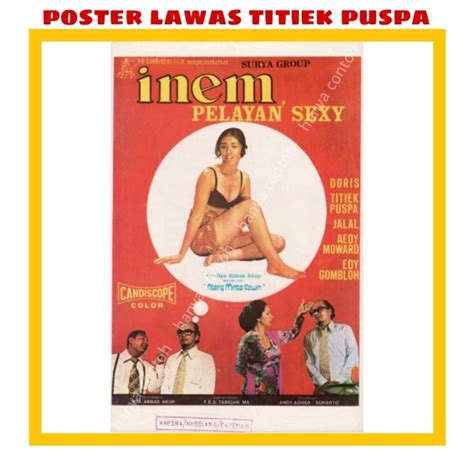Jual Poster Film Lawas Inem Pelayan Sexy Poster Titiek Puspa Shopee Indonesia