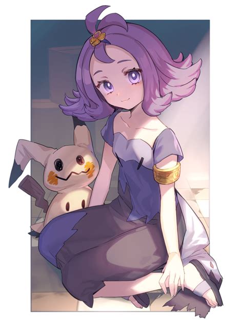 Mimikyu And Acerola Pokemon And 2 More Drawn By Tomariveryberry00