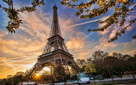 Eiffel Tower Architecture Paris Monument Wallpaper