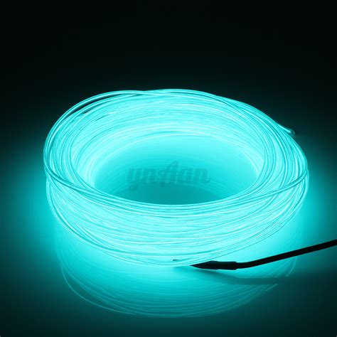 Flexible 123451020m Led Flash Neon Light Glow El Strip Tube Wire