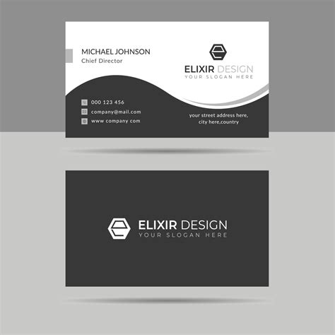 Corporate Professional Business Card Template Size 35x2 11321040