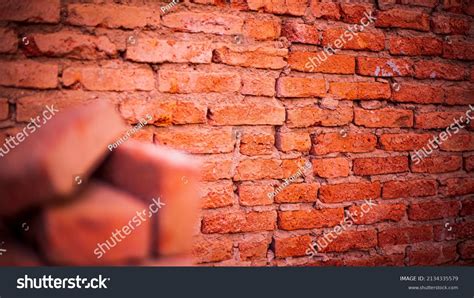 Classic Old Exposed Brick Wall Stock Photo 2134335579 Shutterstock