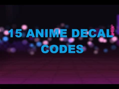 Roblox anime decal id codes : Anime Decal Id S Roblox