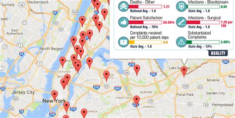 News & world report's best hospitals ranks nyu langone one of the top hospitals in the country for gastroenterology and gi surgery. New York City Hospital Ratings Map