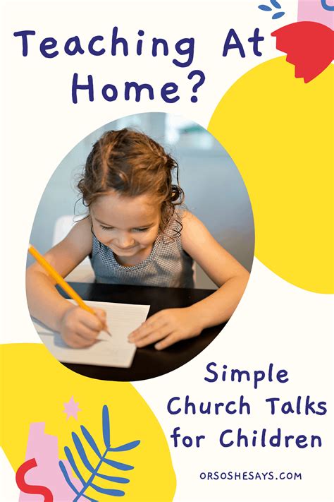 Primary Talks For Church At Home ~ April 2020 Or So She Says