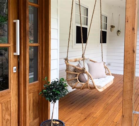 Small Bari Double Hanging Chair | Haus of Rattan