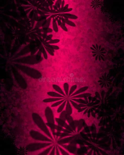 Pink Flowers Abstract Stock Illustration Illustration Of Flower 4337153