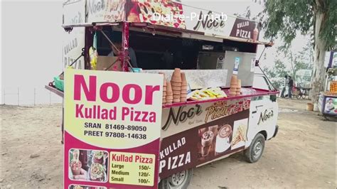 Viral Couple Kulhad Pizza Kulad Pizza Couple Punjab Street Food