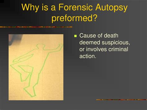 Ppt Why Is A Forensic Autopsy Preformed Powerpoint