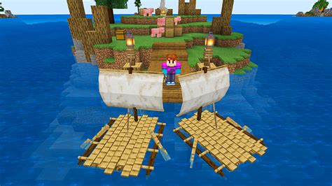Extreme Survival Raft By Razzleberries Minecraft Marketplace Map