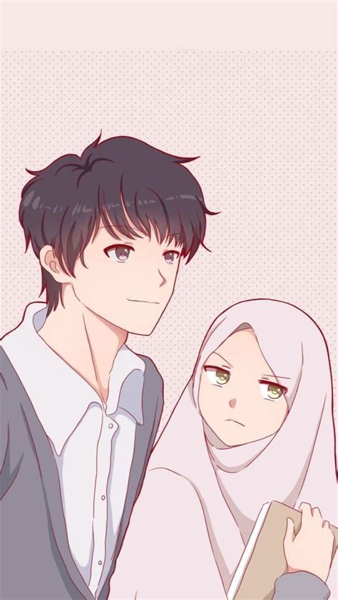 √ Images Cute Islamic Couple Cartoon Hd Islamic Motivational 2022