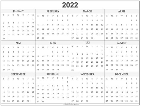 Large Desk Calendar 2022 With Holidays Free Printable 2021 Monthly 14