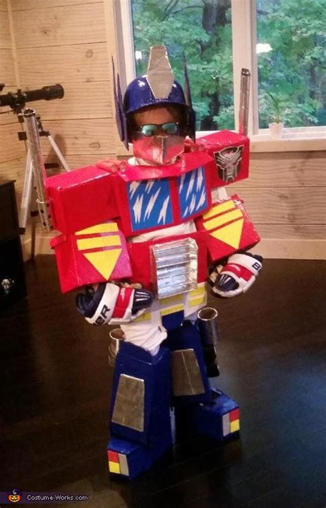 Optimus Prime Boys Costume Creative Diy Costumes