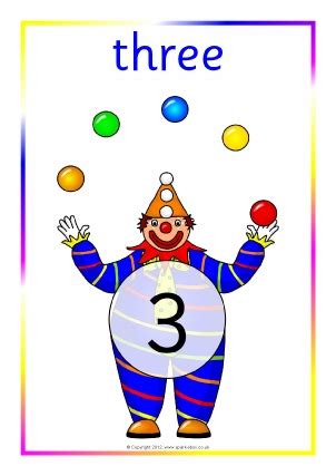 September 7, 2015 a4 chart with numbers 1 to 10 Printable Number Posters and Friezes for Primary School ...