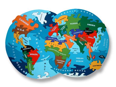 Gifts For A Girl World Map Puzzle Wooden Map Map Puzzle