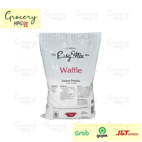 Jual Sriboga Easymix Waffle Instant Mix Kg Shopee Indonesia