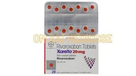 Xarelto Rivaroxaban Tablets Strength Mg At Rs Stripe In